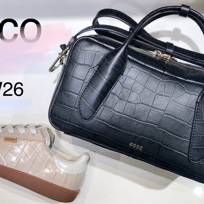 〚ECCO〛クロコ調♡型押し