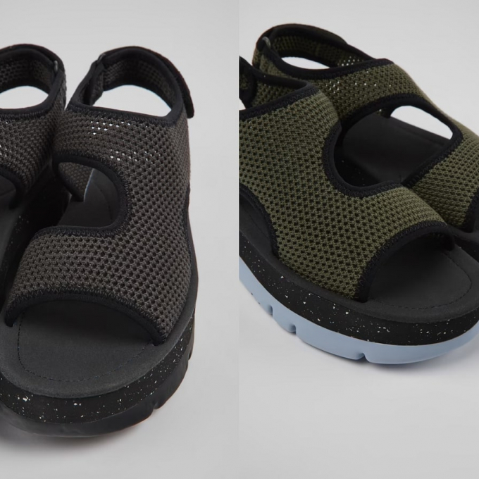 【CAMPER】 メッシュアッパー・サンダル　ORUGA UP