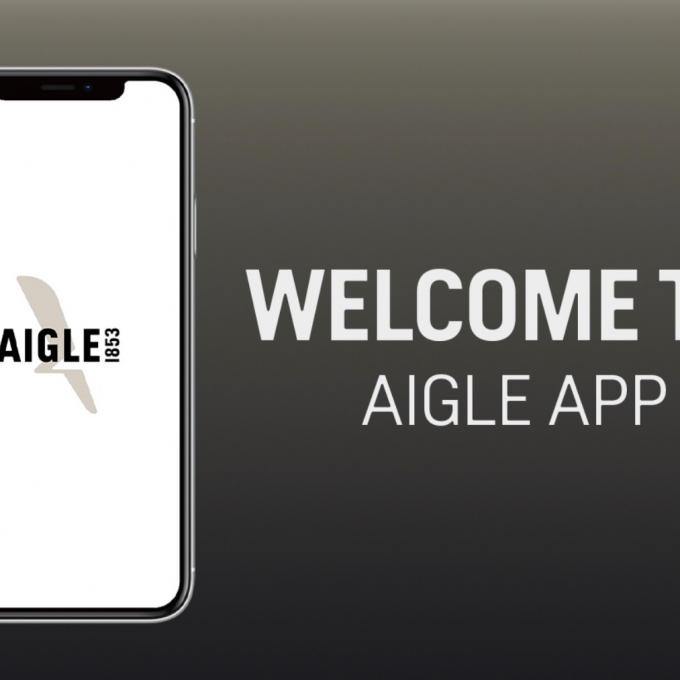 AIGLE公式アプリできました！！