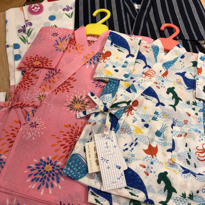 子供浴衣、じんべえ 入荷しました！