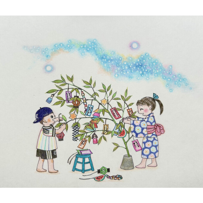お花と共に楽しむ七夕🎋 | 商品券売場