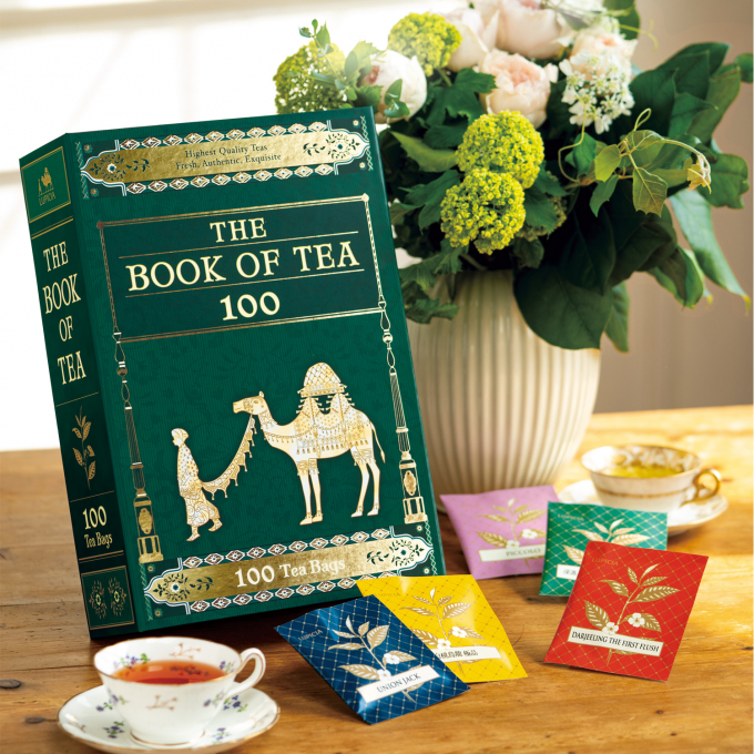 100種のお茶が紡ぐ贅沢な時間