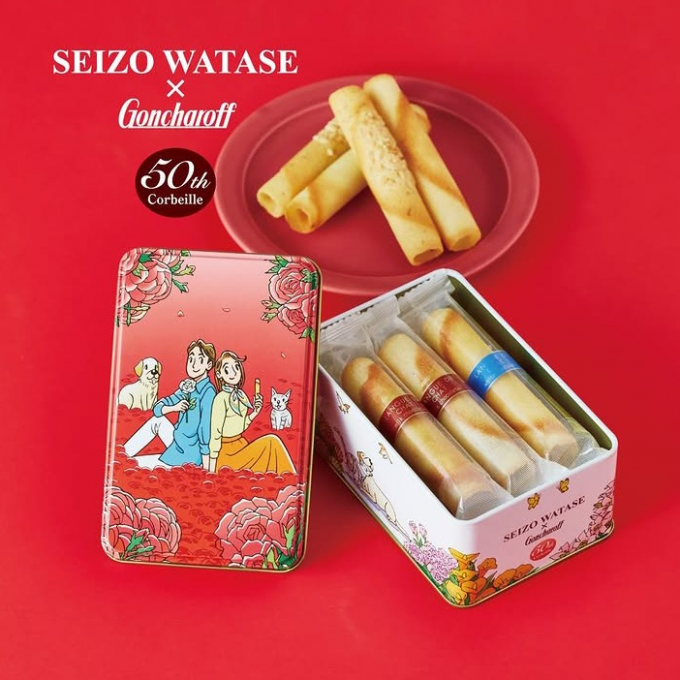 【ｺﾞﾝﾁｬﾛﾌ】わたせせいぞう コルベイユ缶　再販のお知らせ