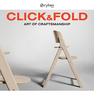 ＜cybex＞CLICK & FOLD 展示始めました