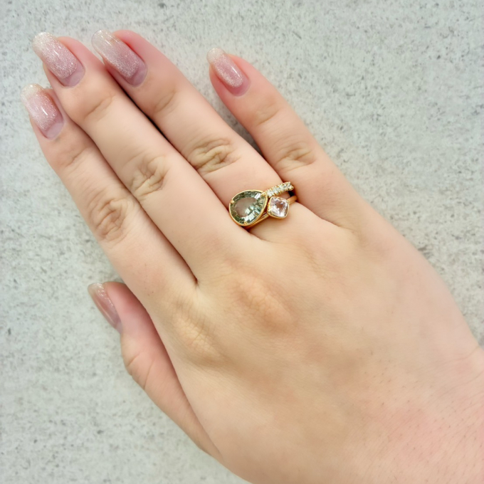 重ねづけリング💍