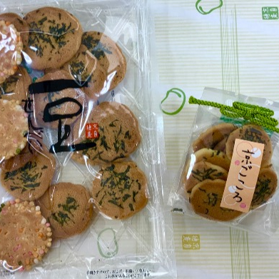 【期間限定】新商品お茶かり煎餅のご紹介