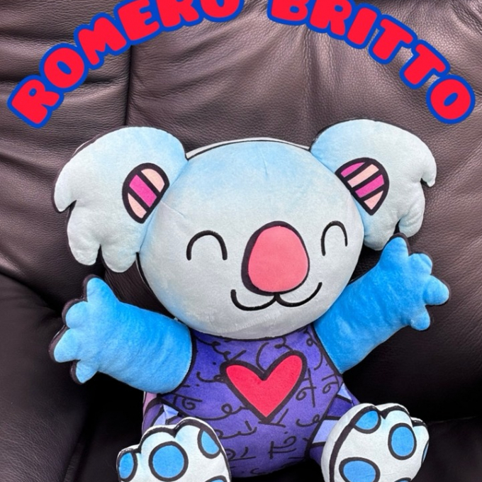 🦄ROMERO BRITTO💕BRITTOのアートから飛びだしたぬいぐるみたち💛