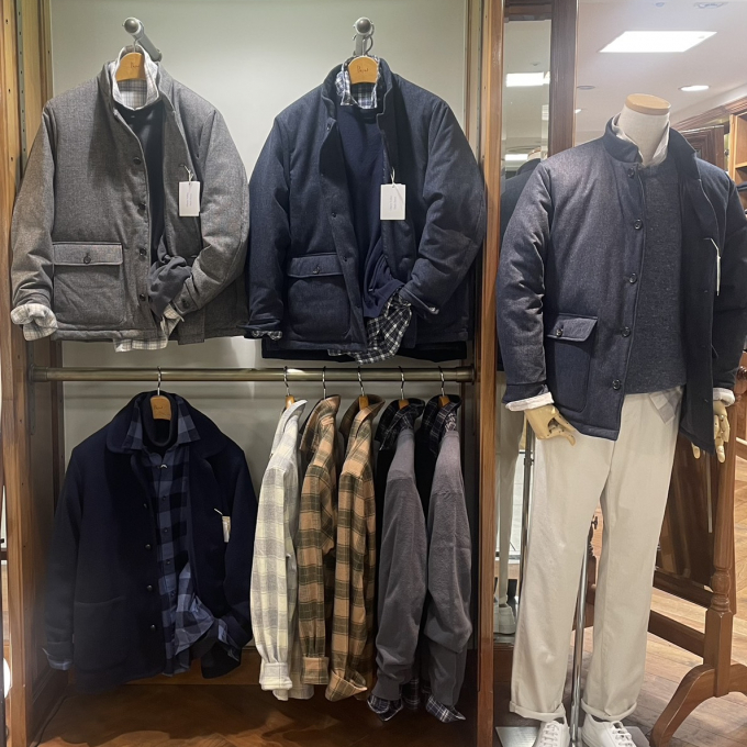 11月のおすすめ！冬支度を始めるダウンウェアのご紹介