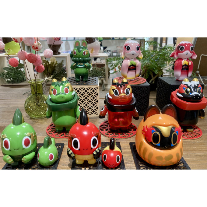 郷土玩具がソフビに🤖