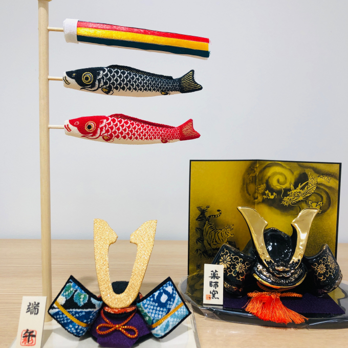 端午の節句には五月人形🎏