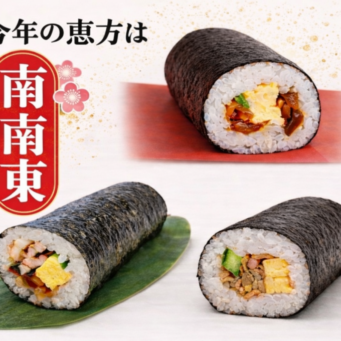 【節分】だし巻が主役の恵方巻　ご予約受付中