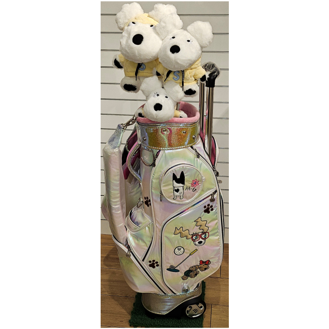 ホログラムオーロラデザインキャディバック