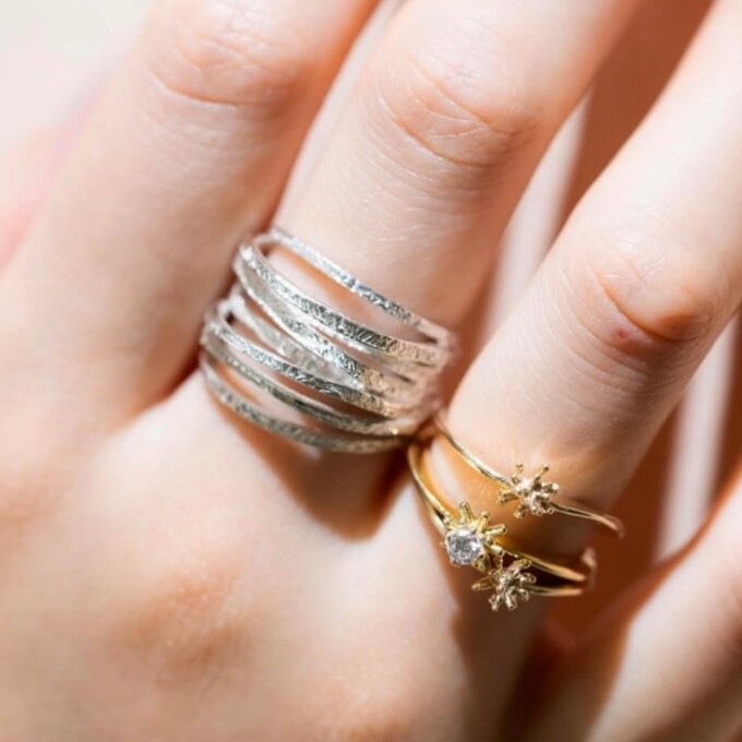 ホリデーにオススメ！ボリュームリング【KAORU】