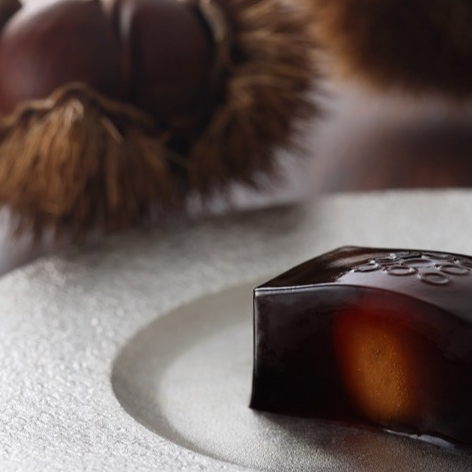 蓮もち　栗餡💫