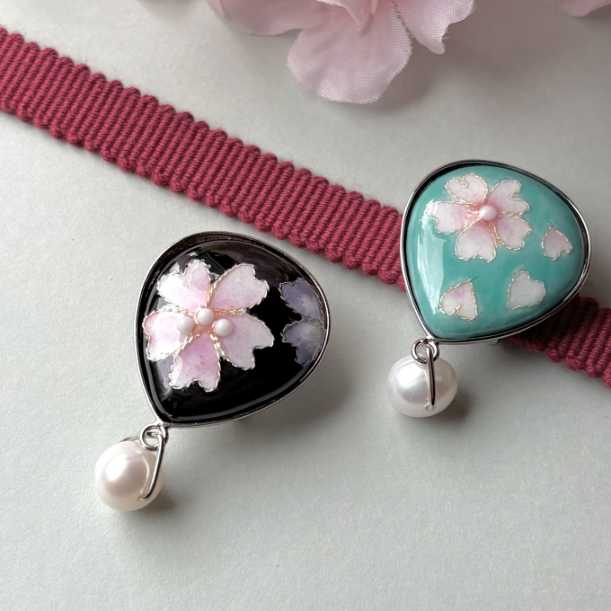 『京七宝×淡水真珠で彩る「桜の帯留」制作体験 』