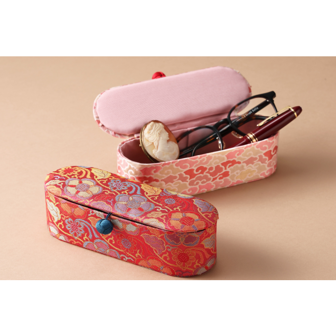 【金襴（絹織物）でつくる小箱づくり体験】匠の技にふれるワークショップ