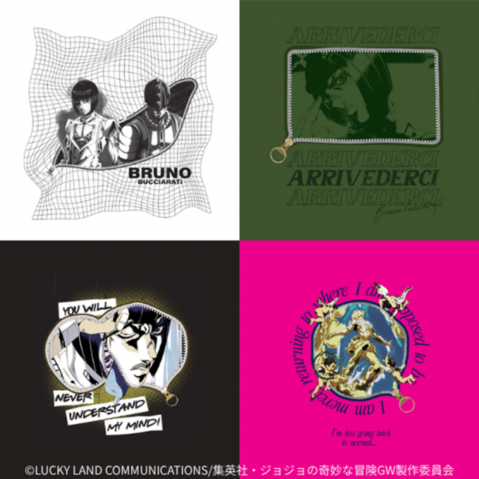 バブアーから、アニメ「ジョジョの奇妙な冒険 黄金の風」Tシャツが登場！