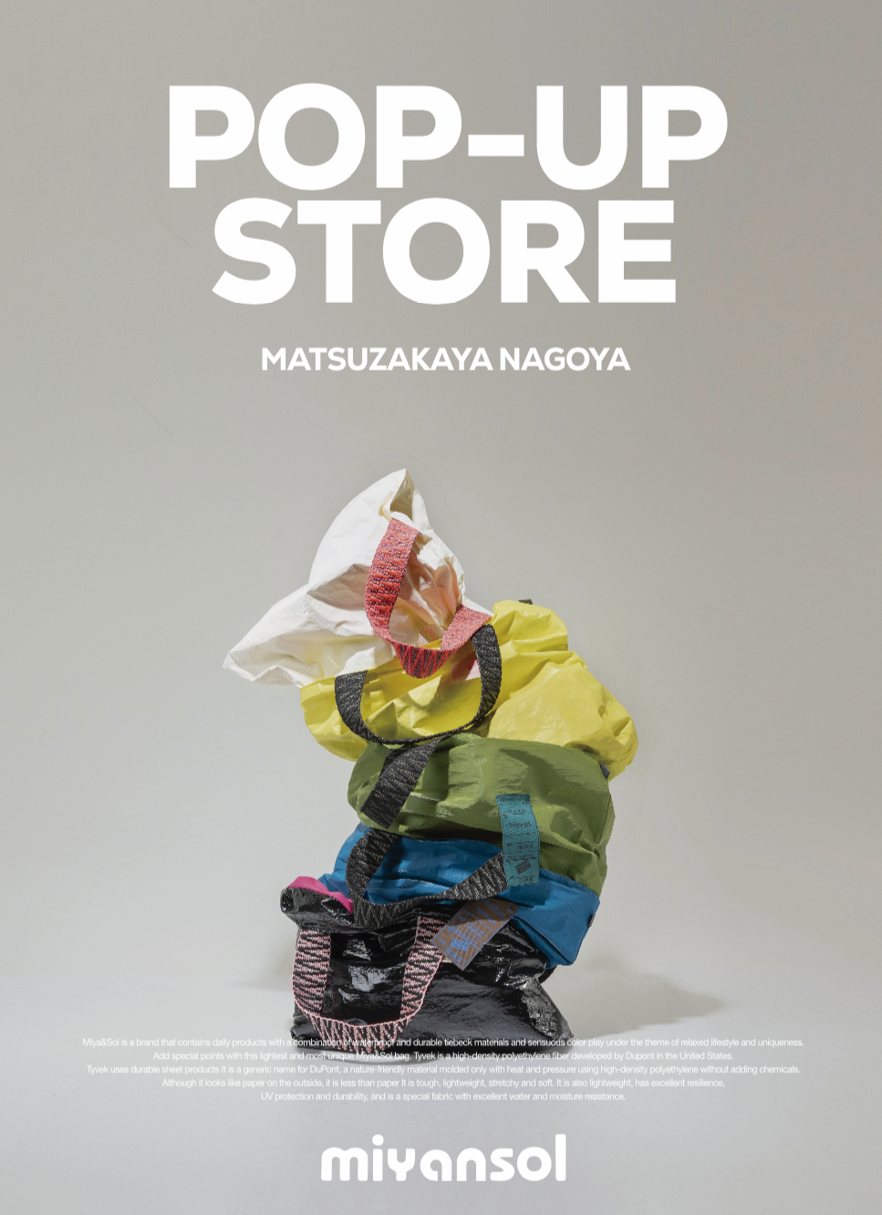 韓国発・バッグブランド「miyansol」日本発のポップアップストア