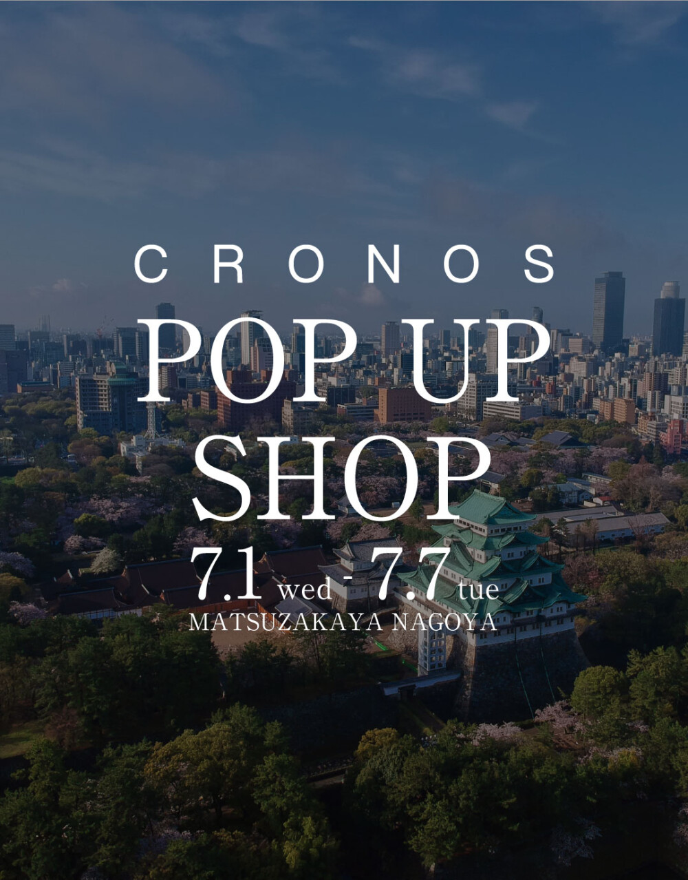 CRONOS POP-UP SHOP