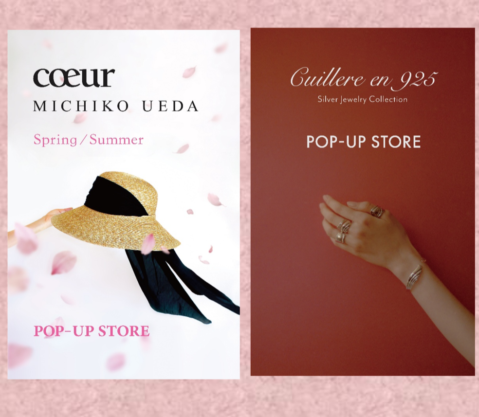 coeur・cuillere en 925 /　POP UP  STORE
