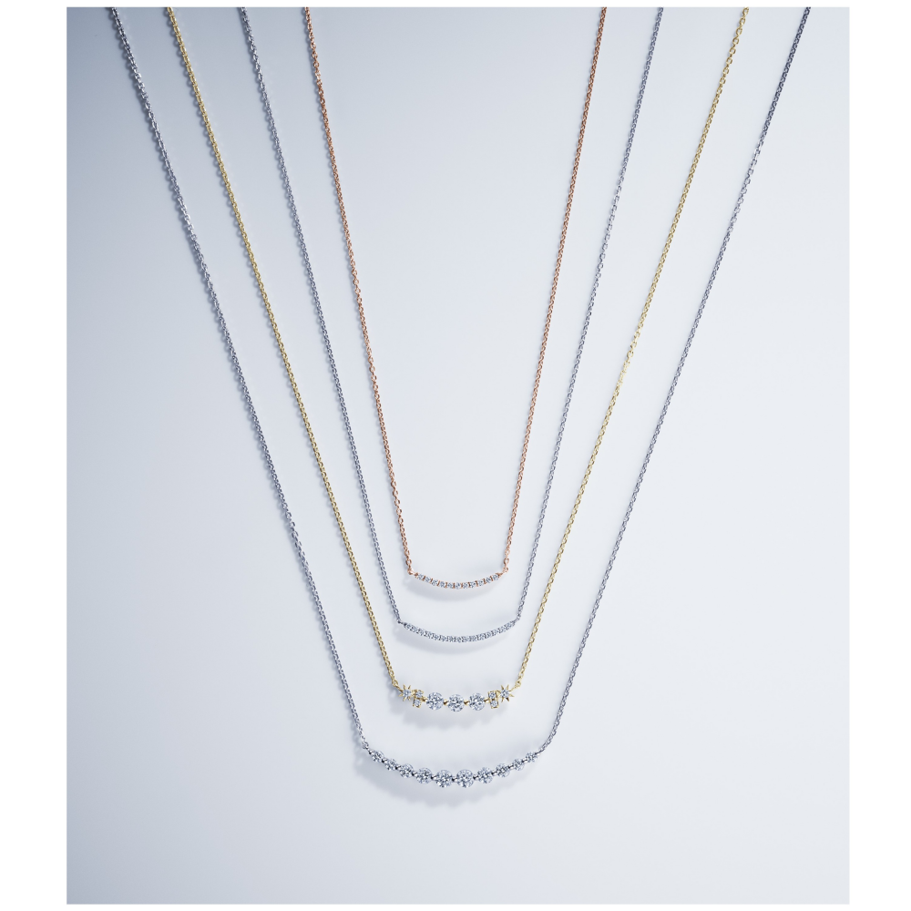 スタージュエリー】DIAMOND LINE NECKLACE | ファッション TOPICS 