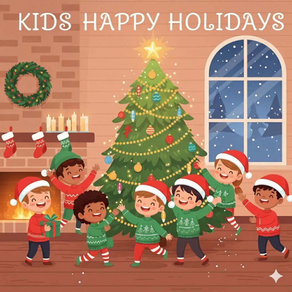 KIDS HAPPY HOLIDAYS！