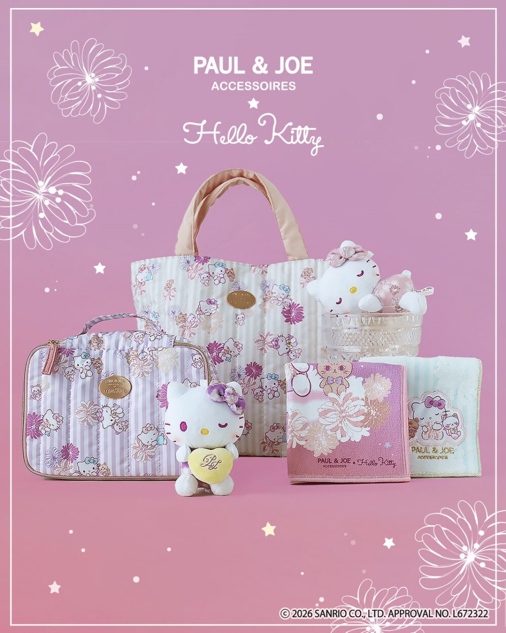 🎀ハローキティ × PAUL & JOE ACCESSOIRES🎀