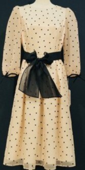 【M'S  GRACY】ドット柄ワンピース