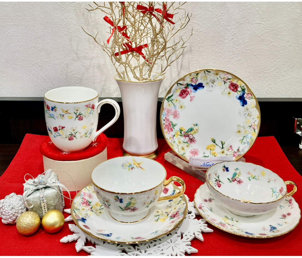 Christmasギフト　〜ノリタケ・テーブルデコ－ル・マイセン〜