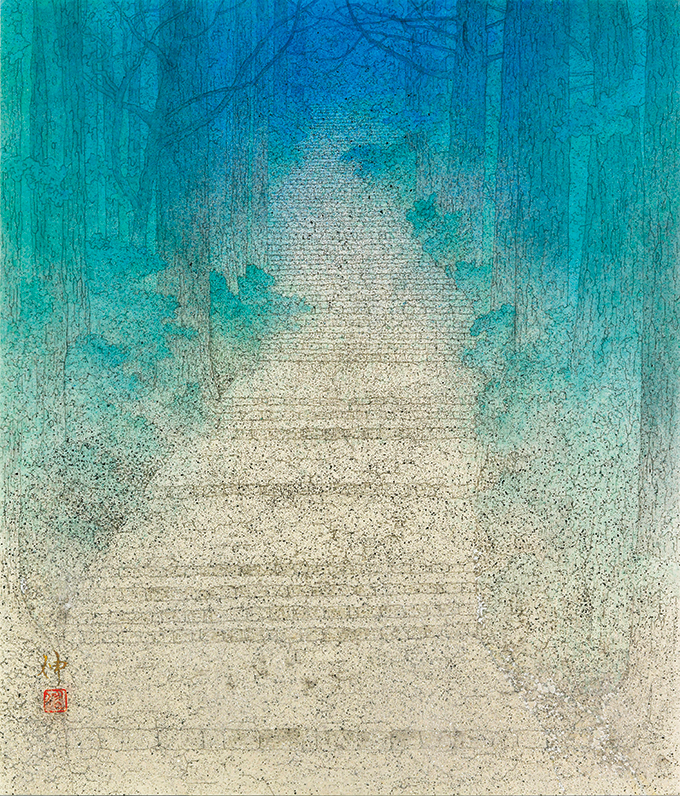 山田伸 日本画展　－雪月花－