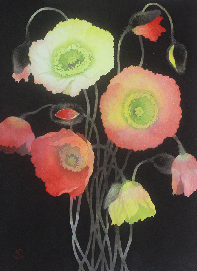 藤木貴子　日本画展　ー色が咲くときー