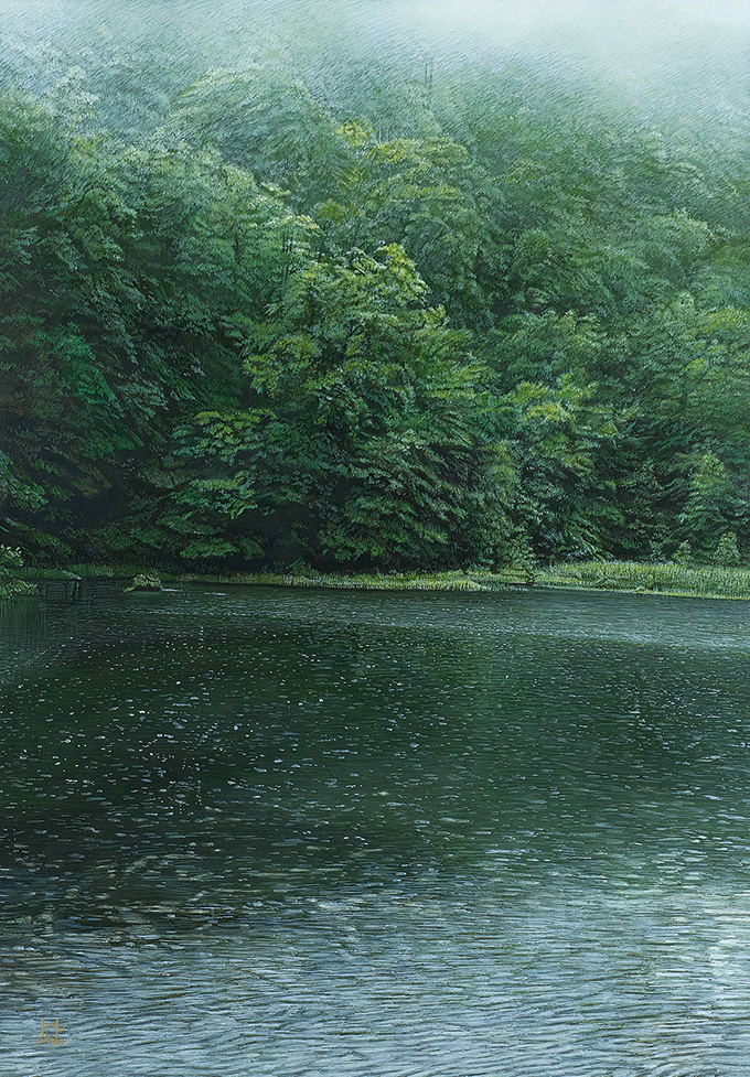 「居島春生 洋画展亅