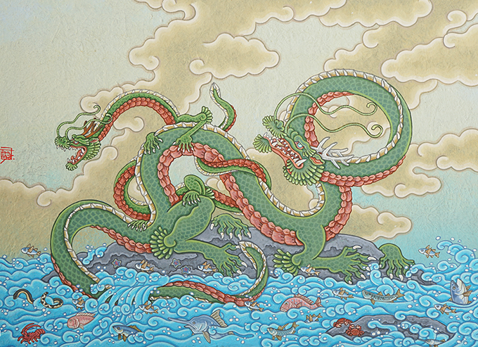 佐藤潤 絵画展 〜新たなる花鳥百獣の世界〜