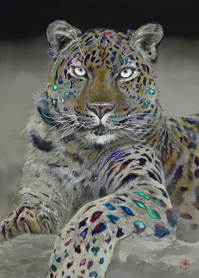 動物たちが繰り広げるストーリー 川又 聡展