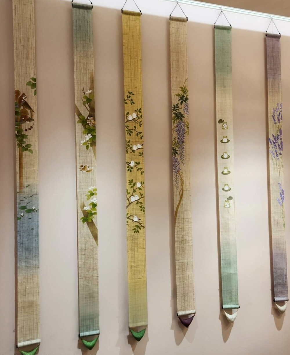 暮らしに飾る、季節を贈る　「初夏を彩るタペストリー」