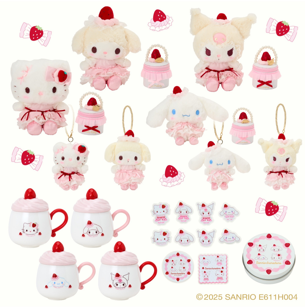 いちごホイップケーキデザインシリーズ