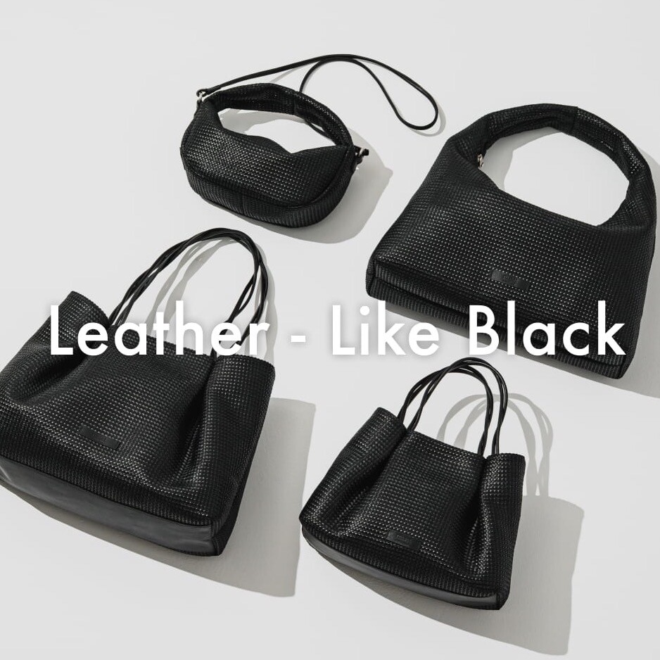 Leather-Like Black モダンな質感を纏う限定コレクション