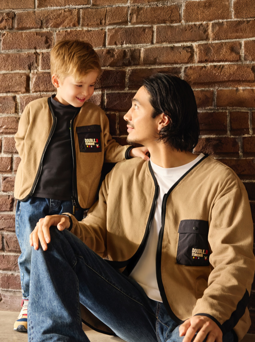 ミキハウスダブルBアウター紹介