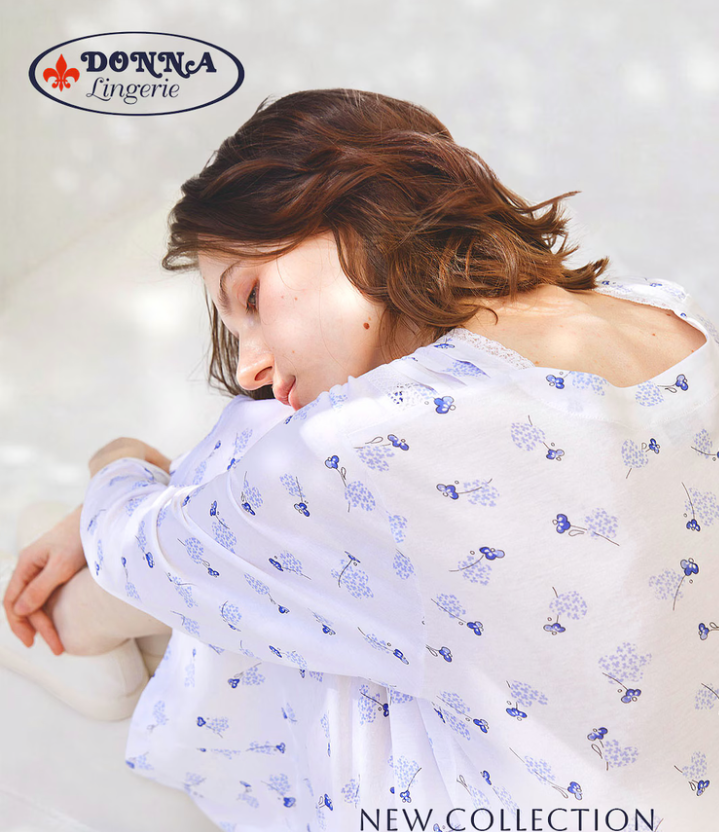 フェミニンスタイルの新作ナイトウェア