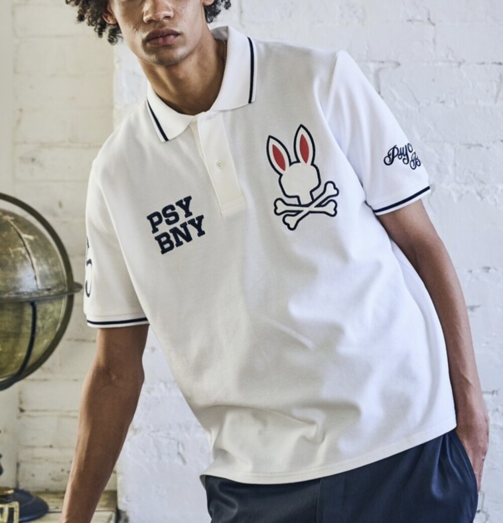 【サイコバニー】4POINTBUNNYポロシャツ