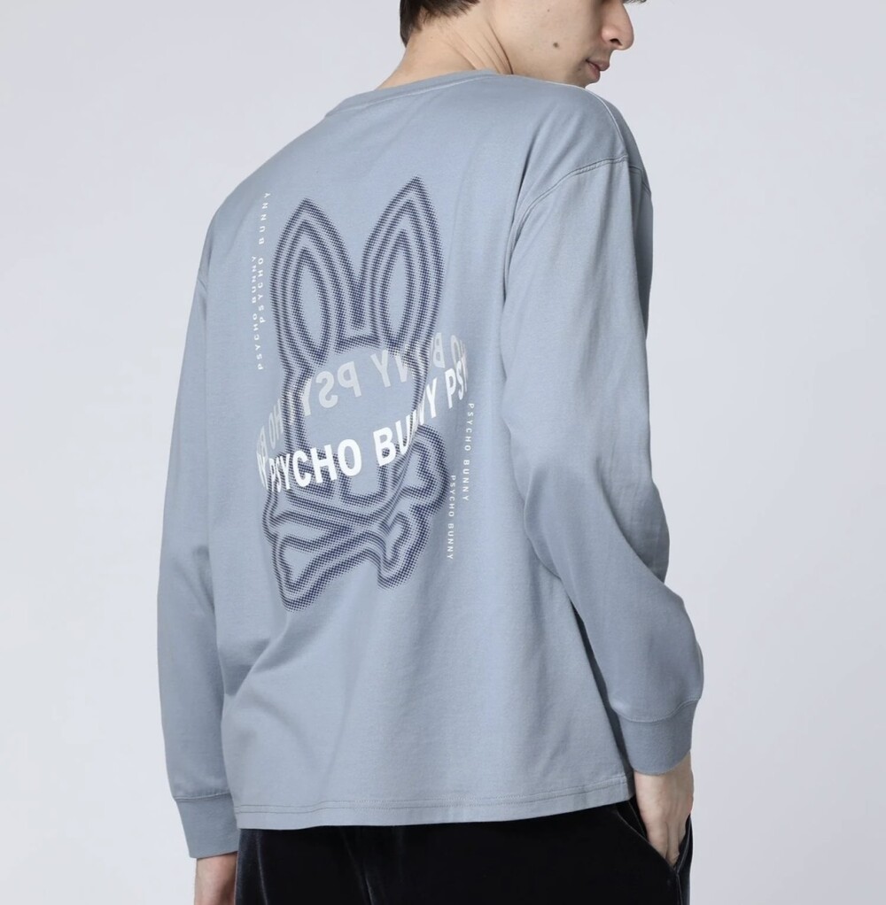 【サイコバニー】ユニバーサルグラフィックロングスリーブTシャツ