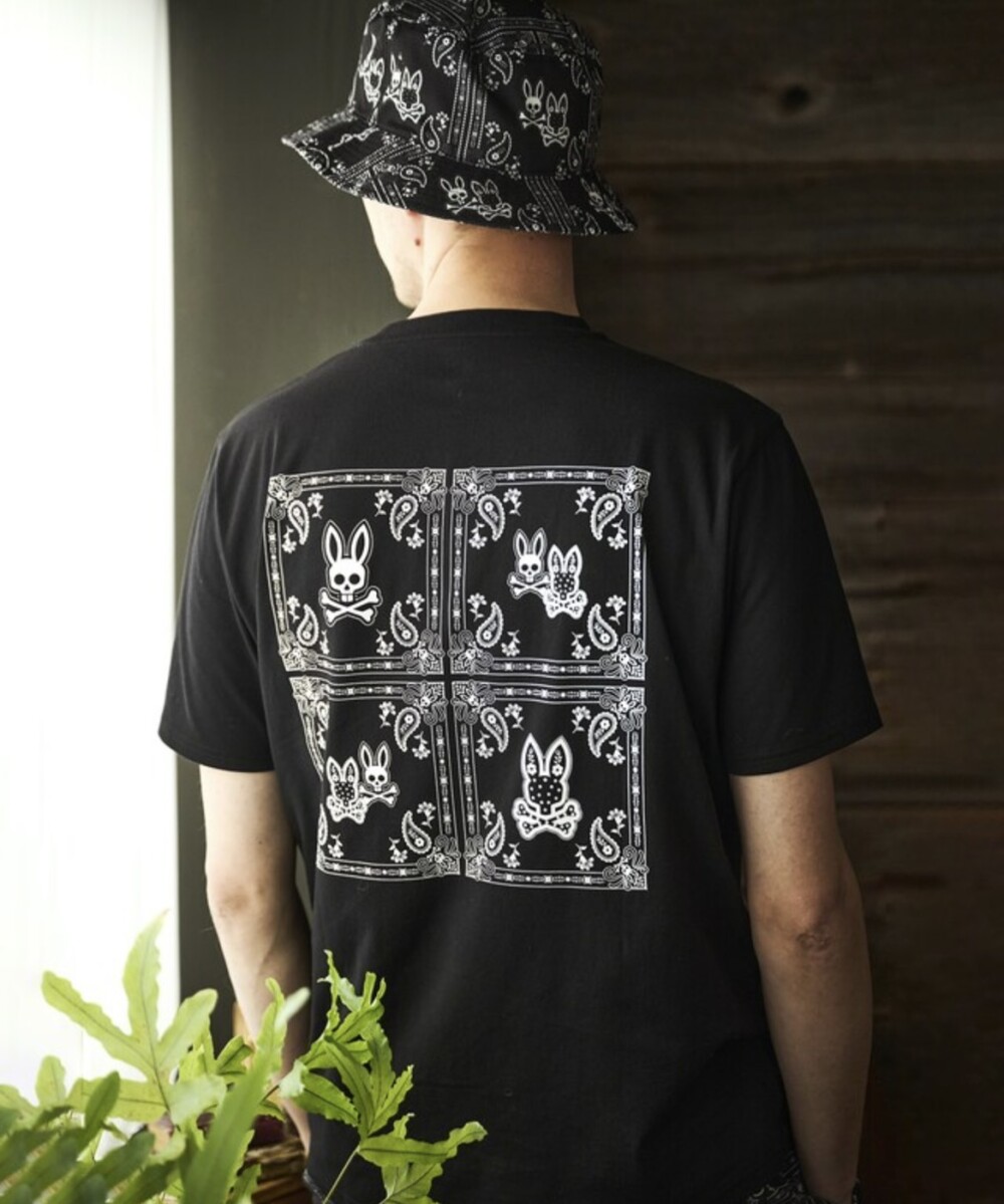 【サイコバニー】バックプリントTシャツ