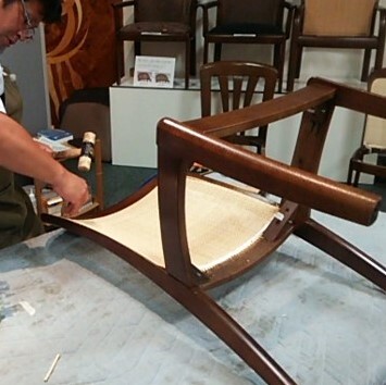 カリモク家具の修理相談会