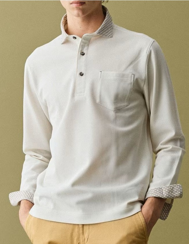 ジョセフアブード　オーガニックコットンダディポロシャツ