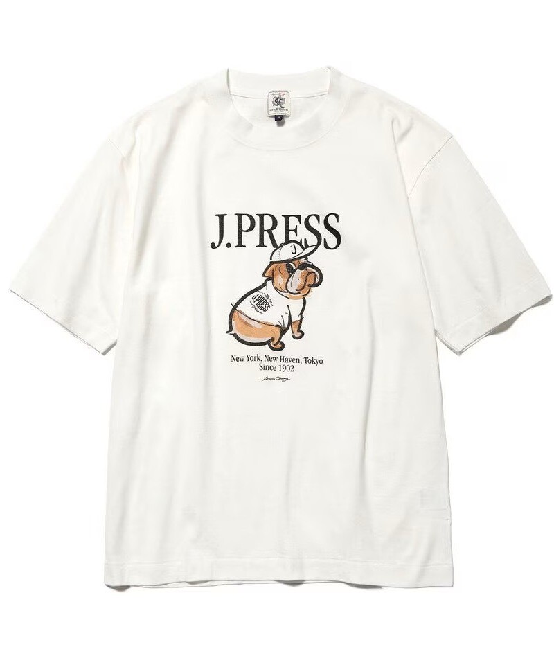 J.PRESS 【AaronChang】 グラフィック Tシャツ