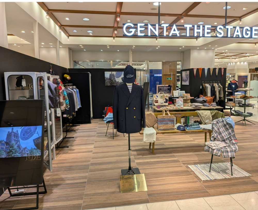 J.PRESS ORIGINALS IN GENTA POP-UP