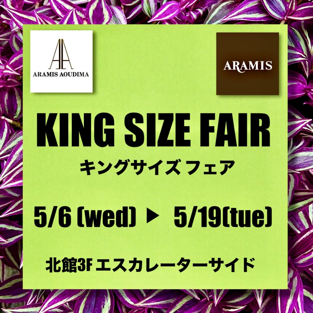 キングサイズフェア開催中