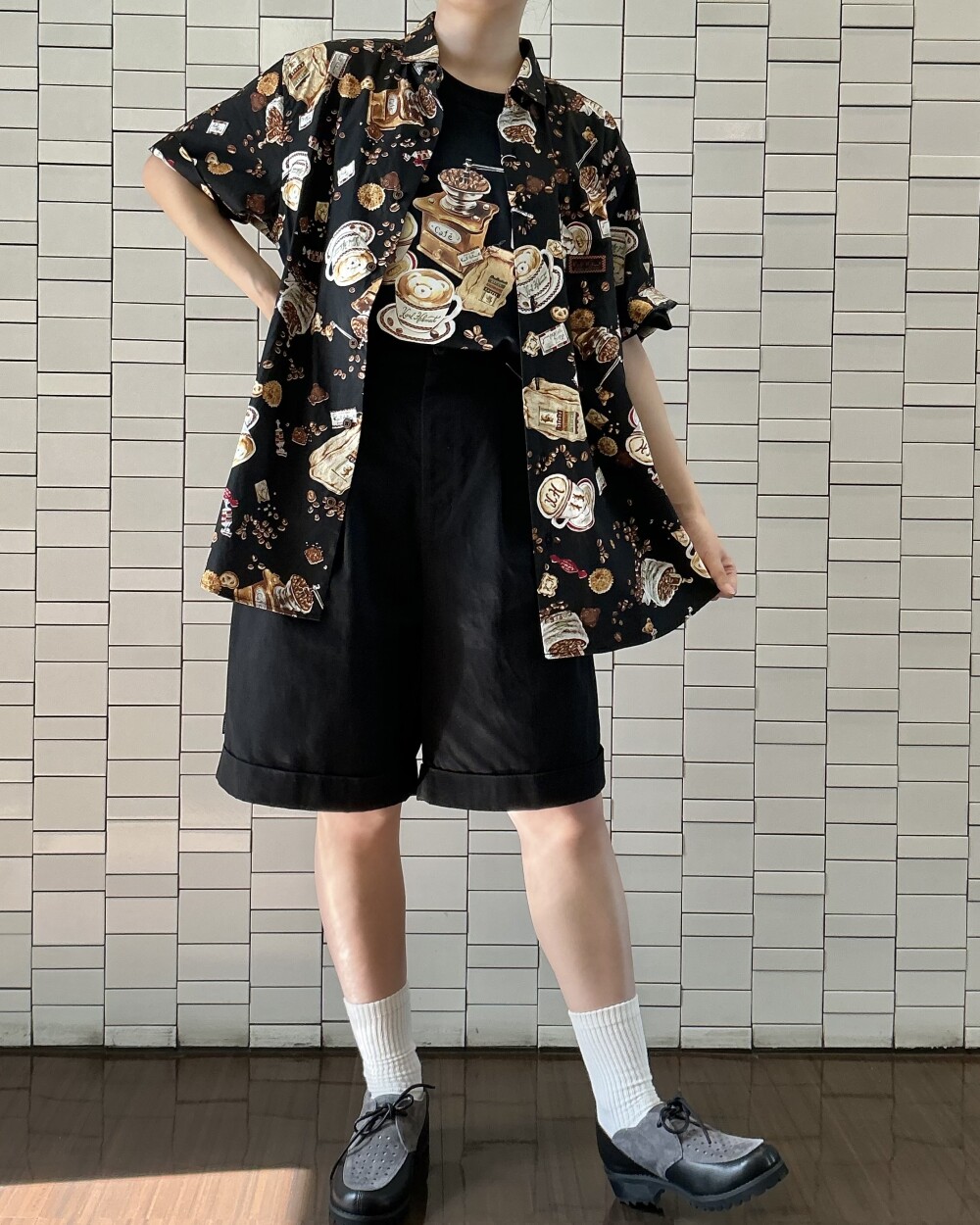〜*カフェカールプリントTシャツ*〜【電話注文可】