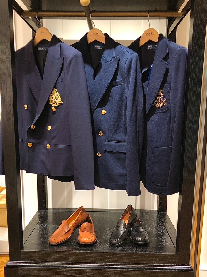 【ポロラルフローレン】紺ブレのご紹介です