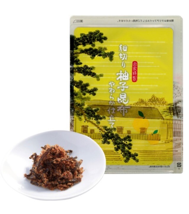 『細切り柚子昆布　やわらか仕立て』販売のお知らせです。